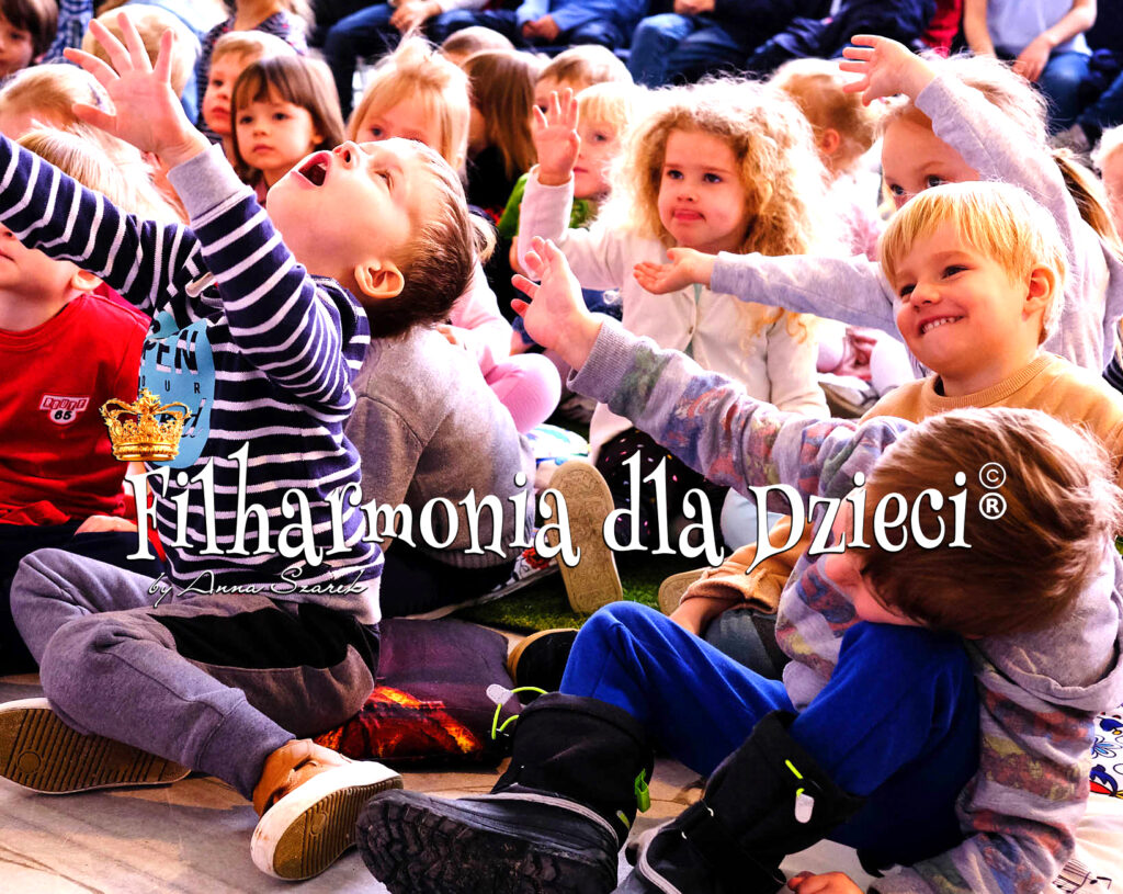 filharmonia dla Dzieci krakow, koncerty dla dzieci, muzyka klasyczna, rozrywkowa, edukacja muzyczna, fortepian, gitara, skrzypce, trąbka, wiolonczela
